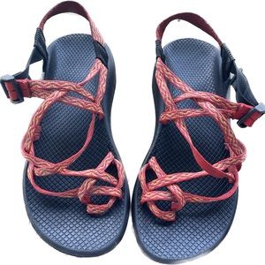 Women's Chaco Red and Yellow | size 10